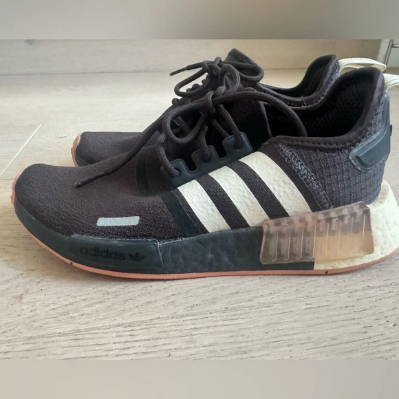 Adidas NMD_R1 J Night Brown men’s size 5 - Picture 4 of 7